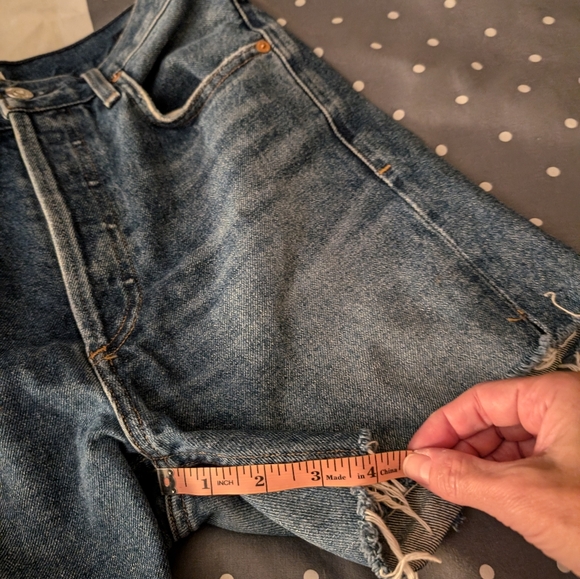 High waisted Denim short Citizen of Humanity - Picture 7 of 10